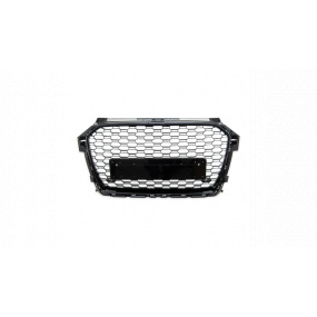 Gril Audi A1 8X Facelift Lesklá Černá
