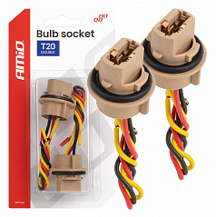 Patice objímky žárovky T20 LED 12V W21/5W WY21/5W W3x16q 7443 2 ks.