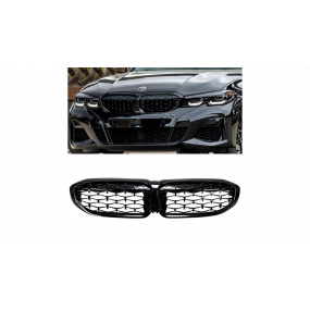 Gril BMW 3 G20 G21 Lesklá Černá