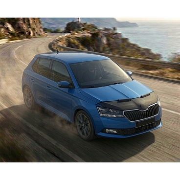 Převlek přední části kapoty černý Škoda Fabia 2015-21 Převlek přední části kapoty černý Škoda Fabia 2015-21