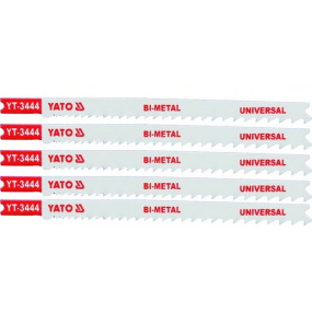 List pilový do přímočaré pily univerzální typ U 10-5TPI sada 5 ks List pilový do přímočaré pily univerzální typ U 10-5TPI sada 5 ks