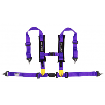 Sportovní pásy Slide V2 Fialové 4P 2" E4