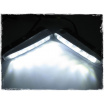 Světla pro denní svícení šikmé 2x5W velkých led, šířka/výška 160X25 mm