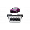 Gril Audi TT 8J Stříbrný Mat & Lesklá Černá