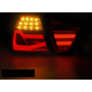 BMW E90 03.05-08.08 zadní lampy red smoke LED BAR