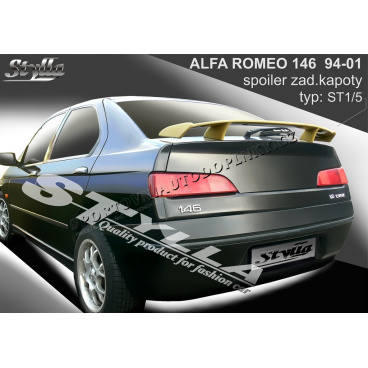 ALFA ROMEO 146 94-01 spoiler zad. kapoty ST1/5 ALFA ROMEO 146 94-01 spoiler zad. kapoty ST1/5