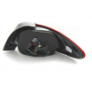 Peugeot 206 10.1998- zadní lampy red smoke LED BAR