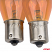 Halogenové žárovky PY21W BA15S 12V ORANŽOVÉ 2 ks. blistr