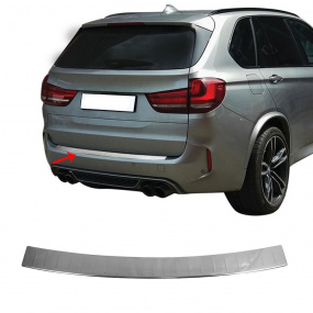 Nerez leštěný kryt zadního nárazníku BMW X5 M F85 2013- 2018 Nerez leštěný kryt zadního nárazníku BMW X5 M F85 2013- 2018