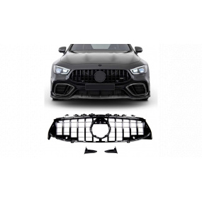 Gril Mercedes-Benz CLA C118 X118 GT Lesklá Černá PDC