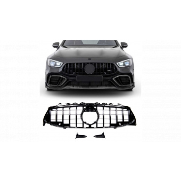 Gril Mercedes-Benz CLA C118 X118 GT Lesklá Černá PDC