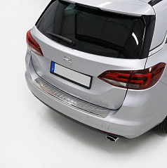 Nerez leštěný kryt horní hrany zadního nárazníku Opel Astra K kombi 2015-21