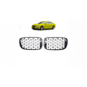 Gril BMW 7 G11 G12 Lesklá Černá