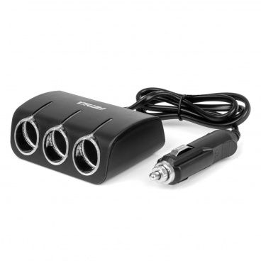 Rozdělovač zásuvky zapalovače 12V 24V 120W 80cm AMIO-04359