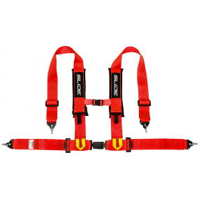 Sportovní pásy Slide V2 Červené 4P 3" E4