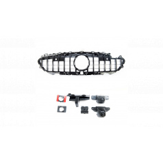 Gril Mercedes-Benz CLS C257 GT Lesklá černá Kamera