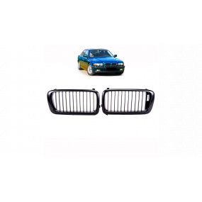 Gril BMW 7 E38 jednotlivé žebro Matt Black