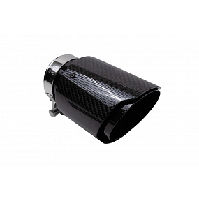 Koncovka tlumiče 89mm vstup 70mm Carbon Gloss