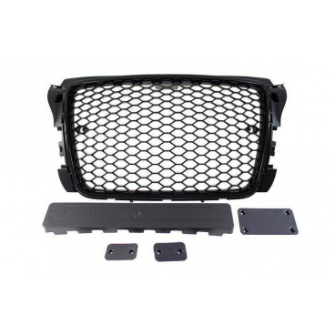 Gril Audi A3 8P Facelift RS-Styl Lesklá Černá PDC