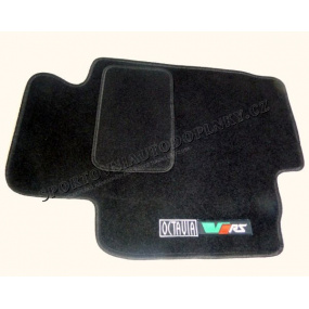 Luxusní velurové autokoberce Škoda Octavia I RS