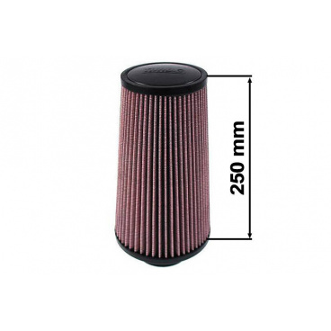 Kónický filtr TurboWorks H:250mm OTW:101mm Fialový