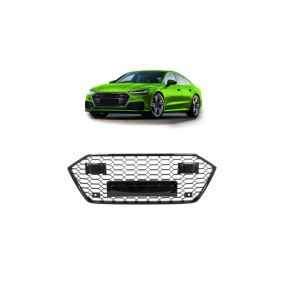 Gril Audi A7 C8 Lesklá Černá