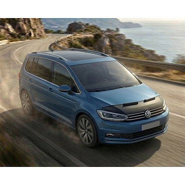Převlek přední části kapoty černý VW Touran 2015+ Převlek přední části kapoty černý VW Touran 2015+