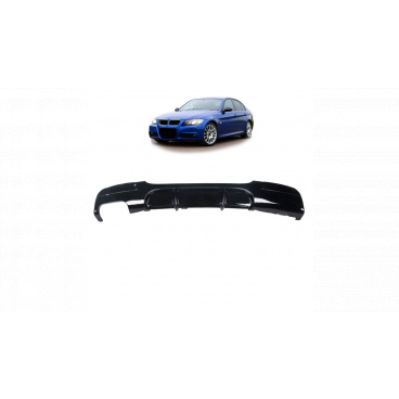 Difuzor BMW 3 E90 E91 Zadní Lesklá Černá Difuzor BMW 3 E90 E91 Zadní Lesklá Černá