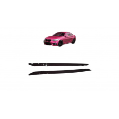 Boční prahy Lesklá Černá BMW 2 F22 F23