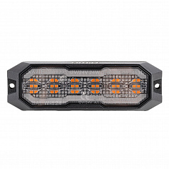 Obrysová výstražná oranžová lampa s funkcí LED obrysových světel R65 R148 12V 24V 24W