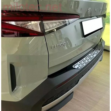 Práh pátých dveří s výstupky černý lesklý Škoda Elroq 2025+