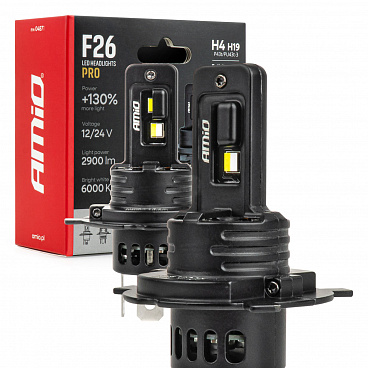 Automobilové LED žárovky F26 PRO LumiTec LIMITED +130% DUO FULL CANBUS H4 H19 12V 24V