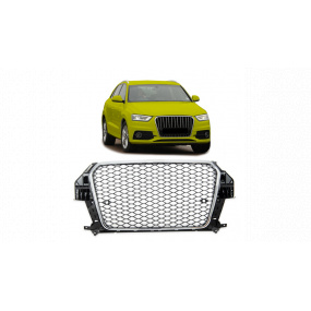 Gril Audi Q3 8U Chrom & Černý