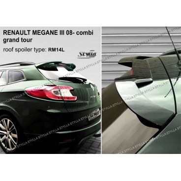 Ranault Megane Grandtour combi 2008+ zadní spoiler (EU homologace) Ranault Megane Grandtour combi 2008+ zadní spoiler (EU homologace)