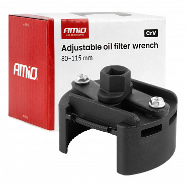 Nastavitelný klíč na olejový filtr 80–115 mm CrV