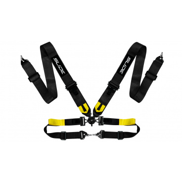 Sportovní pásy Slide V2 Quick Carbon Černé 4P 3" Sportovní pásy Slide V2 Quick Carbon Černé 4P 3"