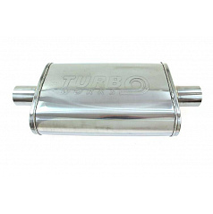 Středový tlumič 63,5mm TurboWorks LT 304SS 355mm