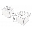 Palivová nádrž 40L TurboWorks s plnicím hrdlem a čidlem