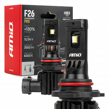 Automobilové LED žárovky F26 PRO LumiTec LIMITED +130% DUO FULL CANBUS HB3 12V 24V