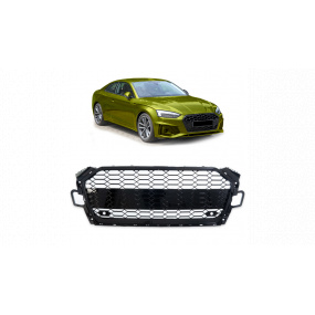 Gril Audi A5 F5 Facelift Lesklá Černá