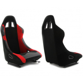 Sportovní pevná skořepina A1 RACING MONZA červená (látková)