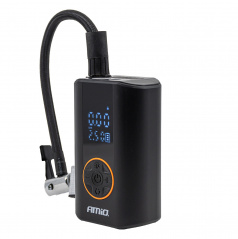 Bezdrátový automobilový kompresor s LED displejem 40W USB-C ACOMP-25 AMIO-04414