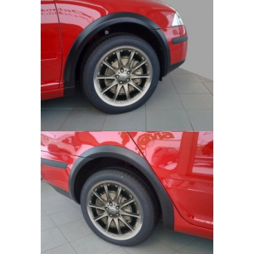 Lemy blatníků - černý desén Škoda Octavia II sedan/combi Lemy blatníků - černý desén Škoda Octavia II sedan/combi