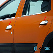 Nerez kryty klik dveří Omtec leštěné Dacia Duster 2018+, Logan MCV 2013+, Sandero 2012-20