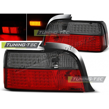 BMW E36 12.1990-08.1999 COUPE ZADNÍ LED LAMPY RED SMOKE BMW E36 12.1990-08.1999 COUPE ZADNÍ LED LAMPY RED SMOKE
