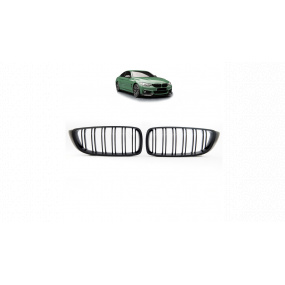 Gril BMW 4 F32 F82 F33 F83 F36 jednotlivé žebro Matná černá