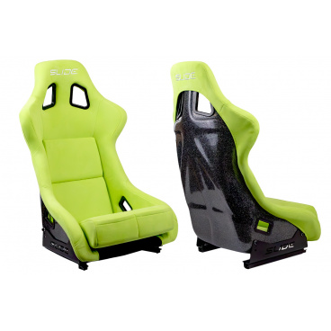 Sportovní sedadlo SLIDE KS2 Premium Light Green Velur 