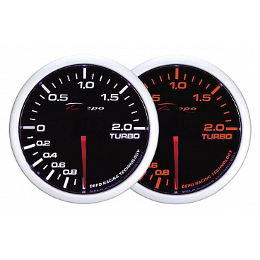 Hodiny Depo WA 60mm - Turbo Electric -1 až 2 BAR