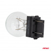 Halogenové žárovky P27/7W 12V 27/7W W2.5X16q 10ks. AMIO-04513