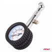 Analogový tlakoměr manometr s otočnou hlavicí a resetovacím ventilem AMIO-04469